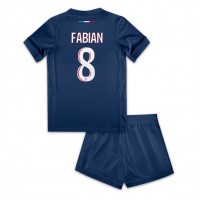 Paris Saint-Germain Fabian Ruiz #8 Hjemmebanesæt Børn 2024-25 Kortærmet (+ Korte bukser)